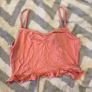 Pink crop top!